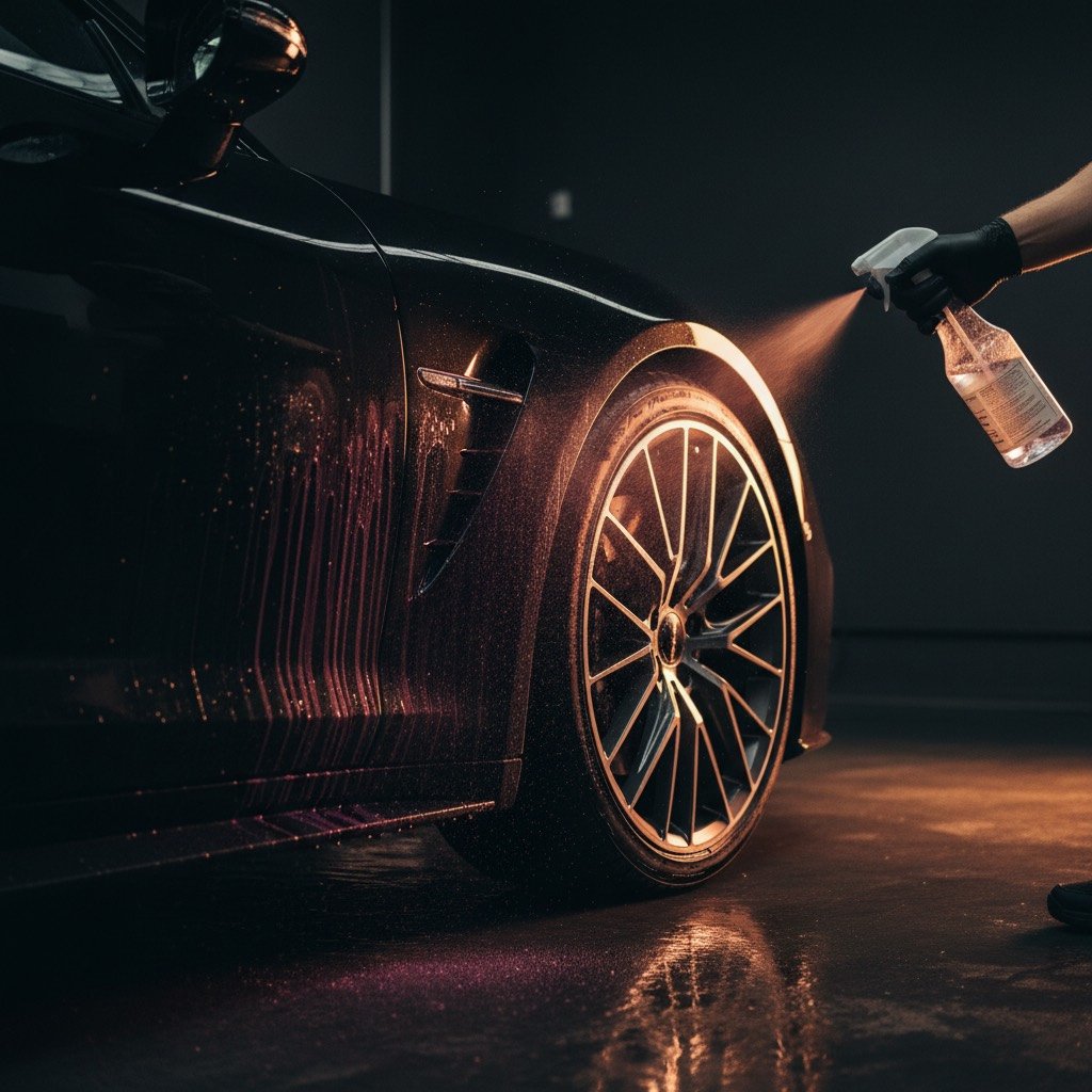 Premium exterior detail with iron remover